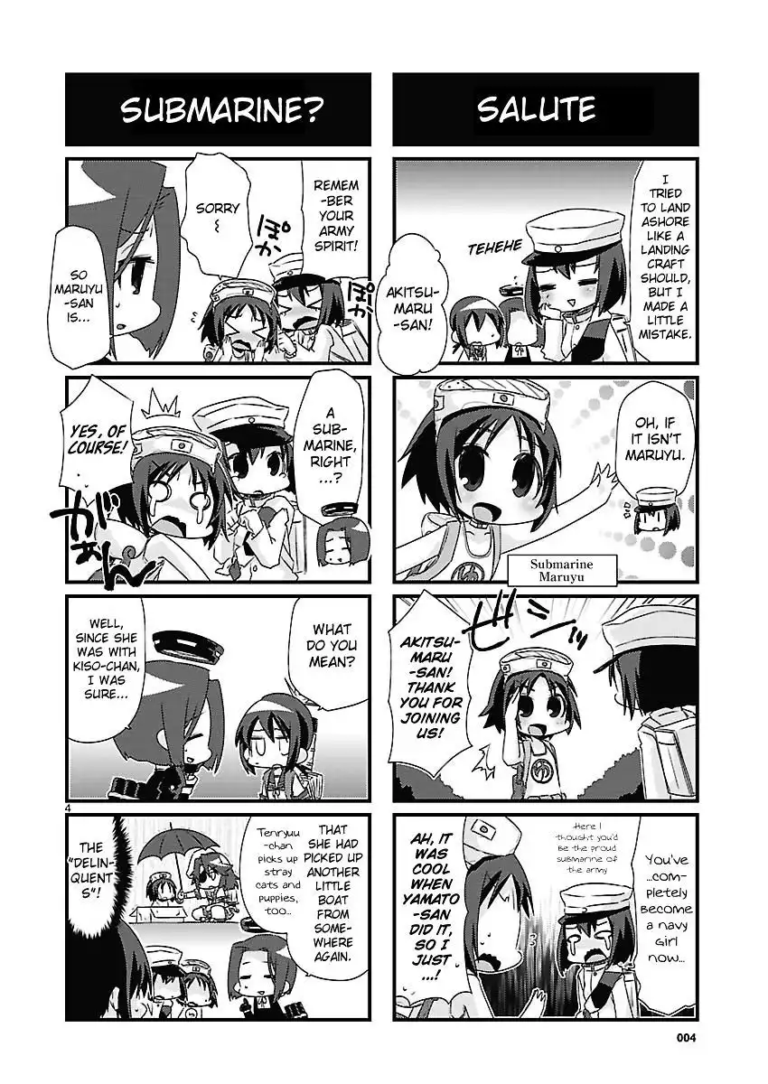 Kantai Collection - Kankore - 4-koma Comic - Fubuki, Ganbarimasu! Chapter 33 4